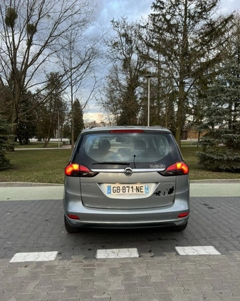 Opel Zafira cena 33900 przebieg: 144000, rok produkcji 2012 z Łomża małe 301